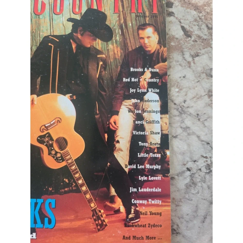 New Country Music Magazine October 1994 Waylon Jennings